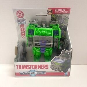 Transformers Cyberworld Ultimate Cyber Changers Megatron Action Figure NEW